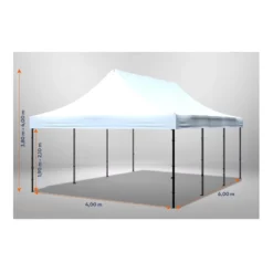 4x6m stabiles Zelt